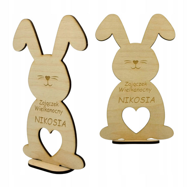 Personalizowany Zając Wielkanocny 15 cm z Twoim Imieniem
