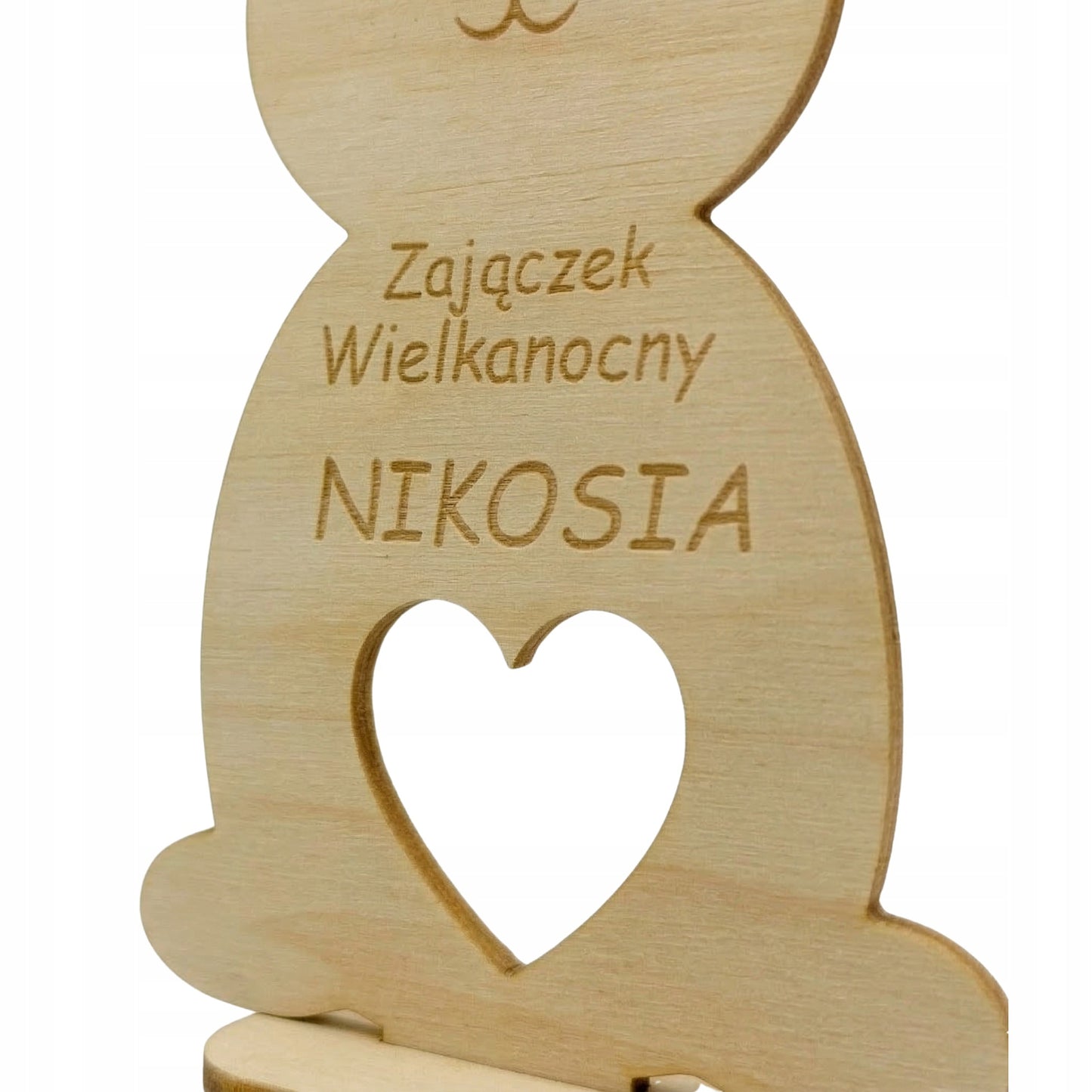 Personalizowany Zając Wielkanocny 15 cm z Twoim Imieniem